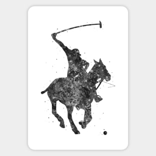 Polo sport black and white Sticker